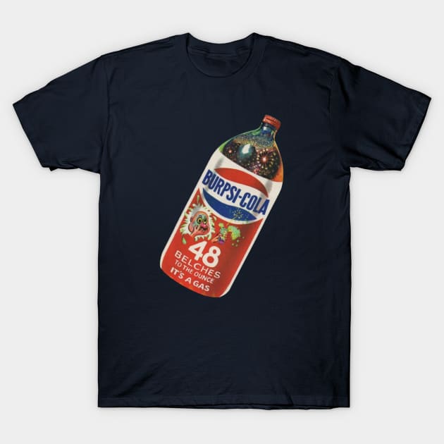 Burpsi Cola T-Shirt by INLE Designs